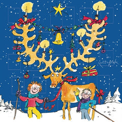 Quentin Blake Antler Accessories Advent Calendar