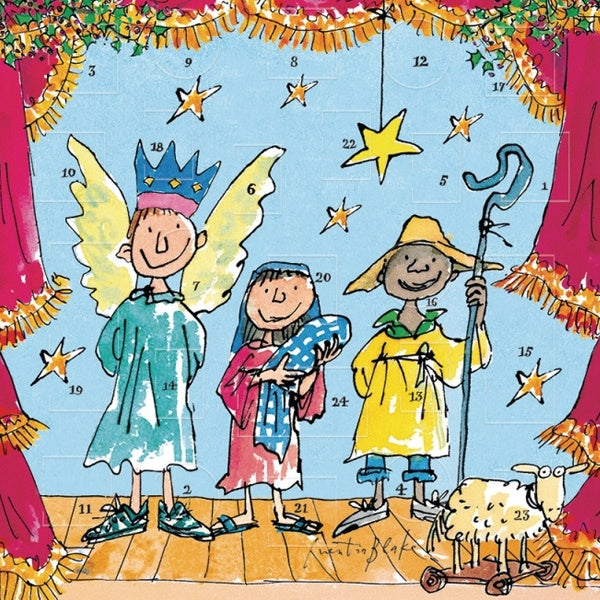 Quentin Blake The Story Of Jesus Advent Calendar