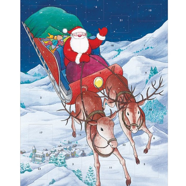 Dashing Through The Snow Traditional Advent Calendar