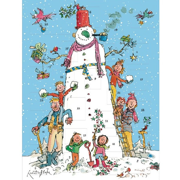 Quentin Blake Frosty The Snowman Advent Calendar