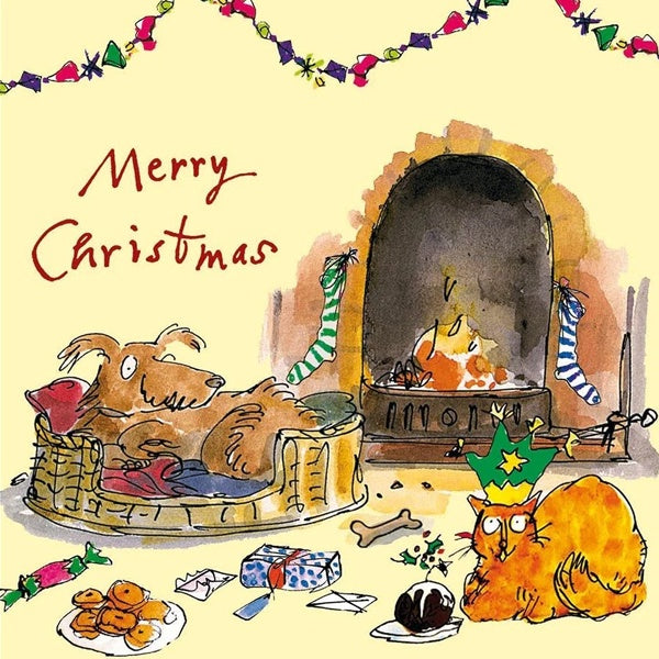 Quentin Blake Pawesome Christmas Card Pack