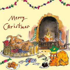 Quentin Blake Pawesome Christmas Card Pack
