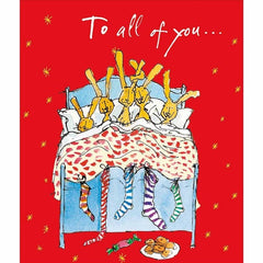 To All Of You Quentin Blake Christmas Card