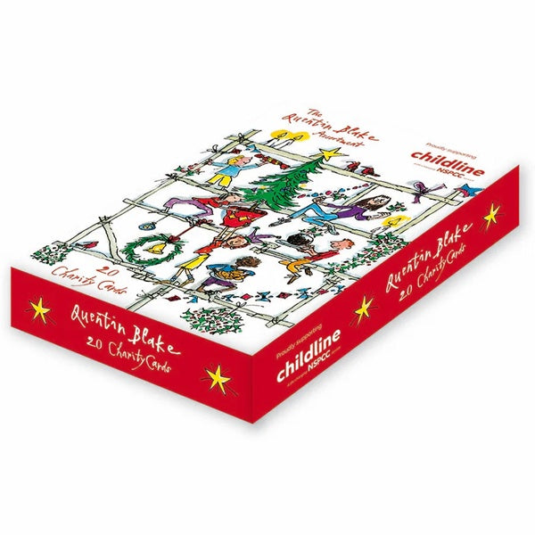 Quentin Blake Christmas 2025 Box of Cards - Paper Tiger