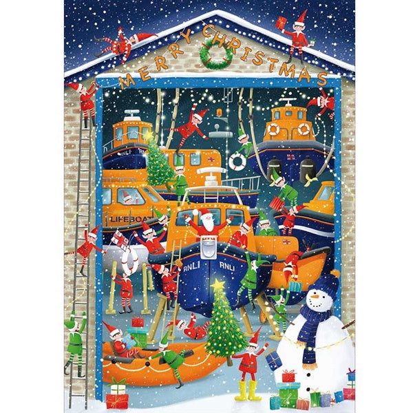 RNLI Workshop Charity Christmas Cards