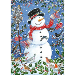 RSPB Snowman and Animals Charity Christmas Cards