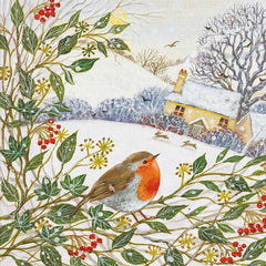 RSPB Snowman and Animals Charity Christmas Cards