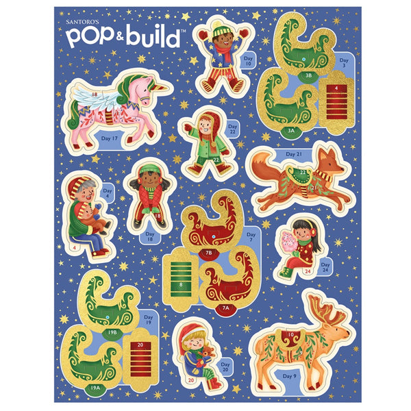 Carousel Countdown Pop & Build - Paper Tiger