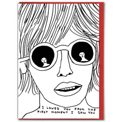 I Loved You Valentines Card