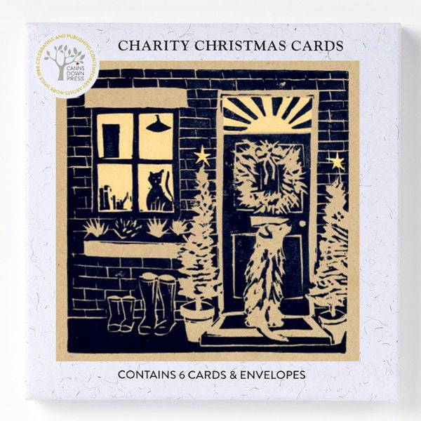 Returning from the Christmas Walk Card Pack