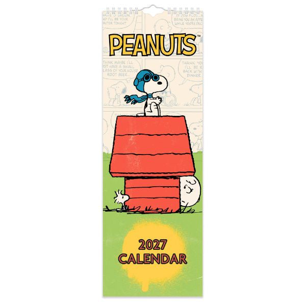2027 Peanuts Slim Calendar