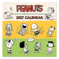 2027 Peanuts Square Calendar