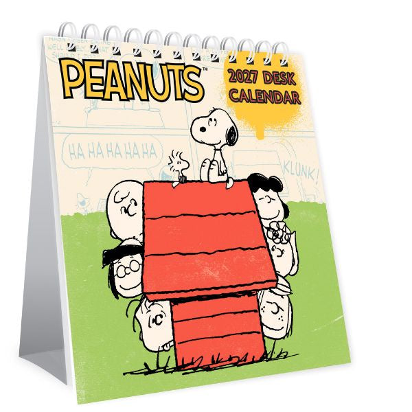 2027 Peanuts Desk Calendar
