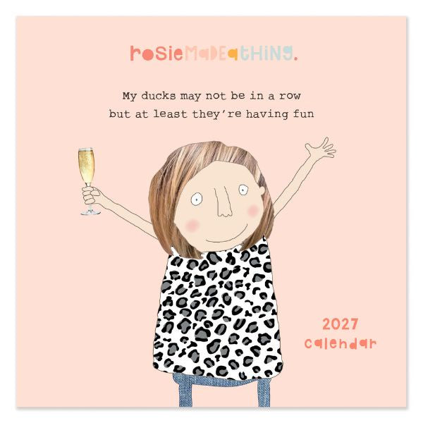 2027 Rosie Made A Thing Square Calendar