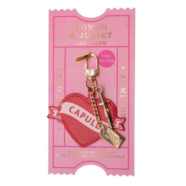 Romeo and Juliet Bag Charm