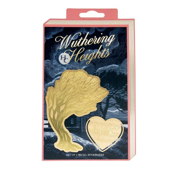 Wuthering Heights Set of 2 Metal Bookmarks