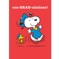 Con-GRAD-ulations Snoopy Card