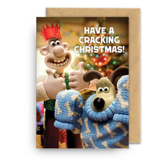 Wallace and Gromits Cracking Christmas Card