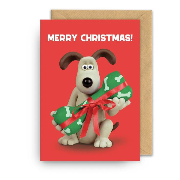 Gromits Gift Christmas Card