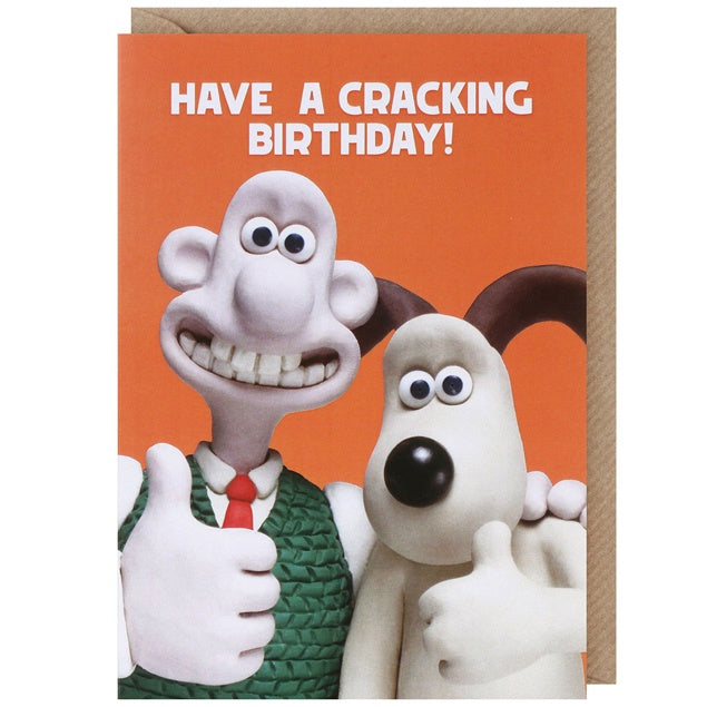 Have a Cracking Birthday Wallace and Gromit Card