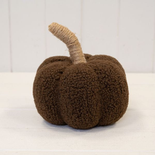 Brown Boucle Pumpkin