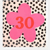 Bright Flower Age 30 Birthday Card