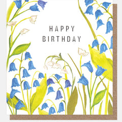 Happy Birthday Bluebells Card