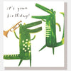 It's Your Birthday Dancing Crocodiles Card