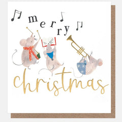 Merry Christmas Musical Mice Card Pack