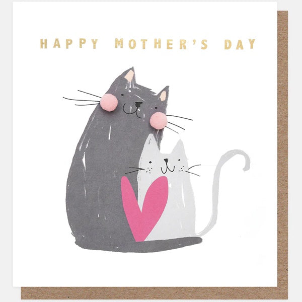 Cats Mothers Day Card