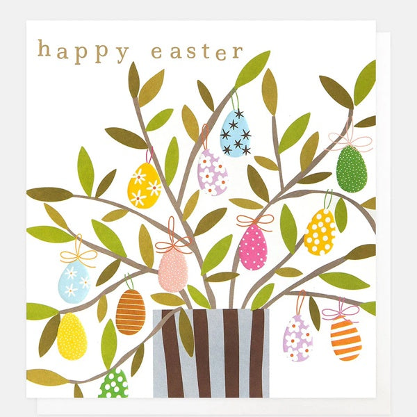 Egg Tree Easter Card