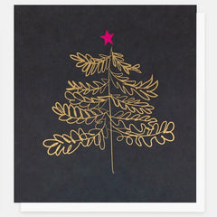 Painted Robin And Gold Outline Tree Mixed Charity Pack