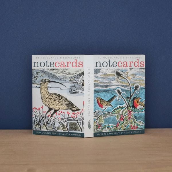Robins, Teasels & Curlew Pack of 10 Notecards