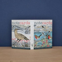 Robins, Teasels & Curlew Pack of 10 Notecards