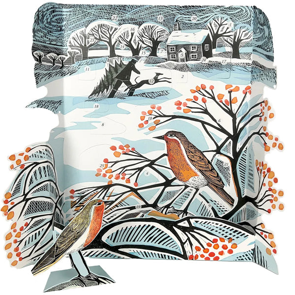 Bringing Home The Tree Advent Calendar by Angela Harding