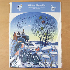 Winter Riverside Advent Calendar by Niki Bowers