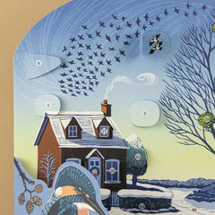 Winter Riverside Advent Calendar by Niki Bowers