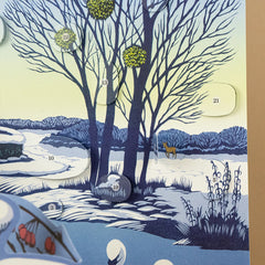 Winter Riverside Advent Calendar by Niki Bowers