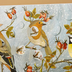 Winter Hedgerow Advent Card by Alice Melvin