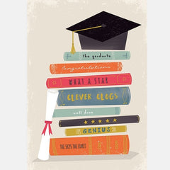 Graduation Books Card