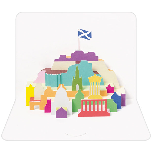 Edinburgh Pop Up City Card - Paper Tiger