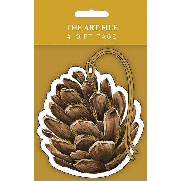 Decadence Pine Cone Tag
