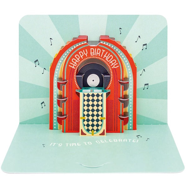 Juke Box Pop-Up Card