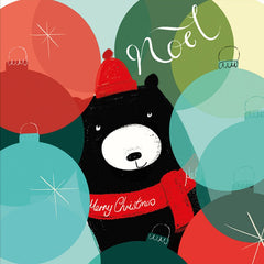 Bear Baubles & Stockings Christmas Wallet