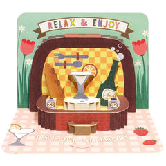 Picnic Basket Birthday Pop-Up Card