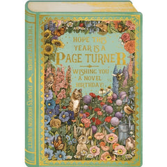 Page Turner Birthday Card