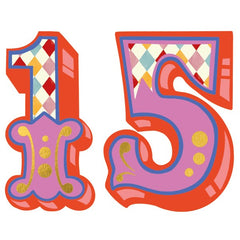 Roll Up, Roll Up Age 15 Birthday Card