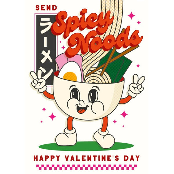 Spicy Noods Valentine's Card