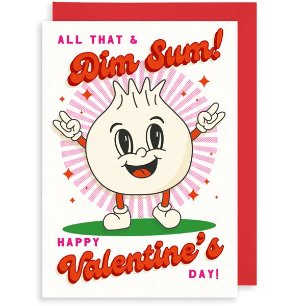 Dim Sum Valentine's Card