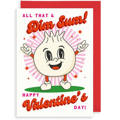 Dim Sum Valentine's Card